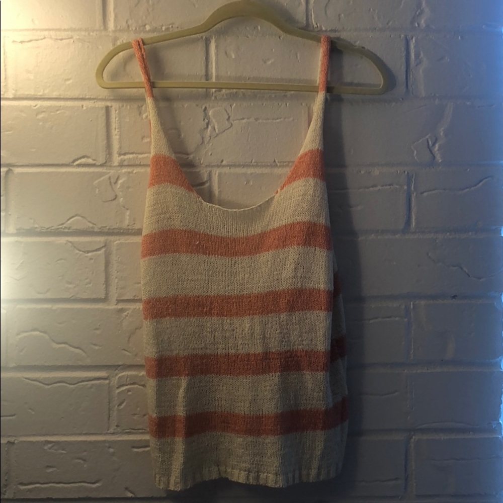 Knit tank top